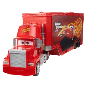 Disney Pixar Cars Mack transformable Camión con pista
